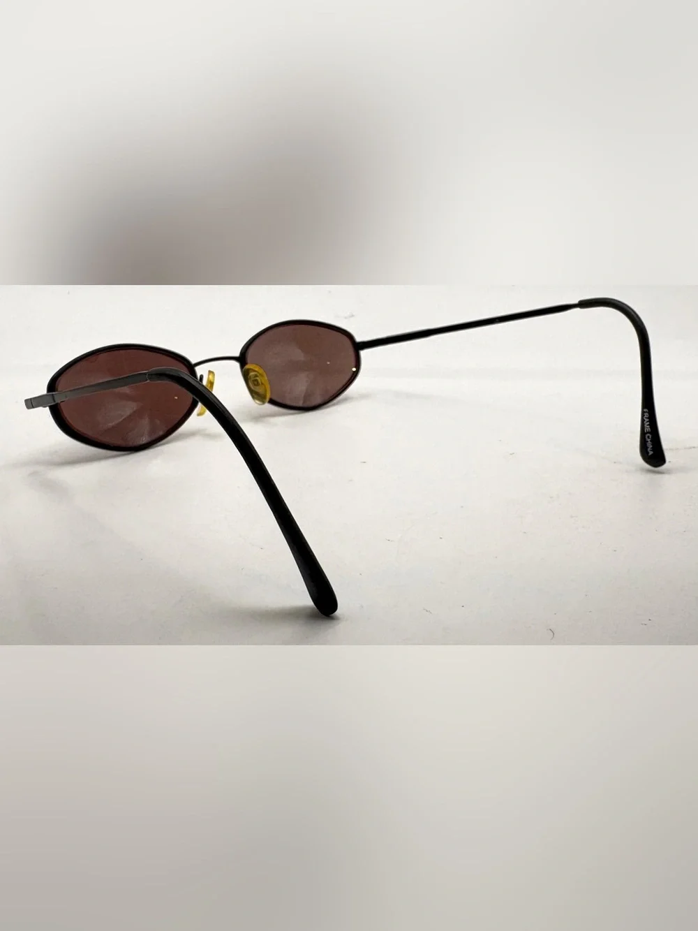 Black Oval Sunglasses Frames Only
